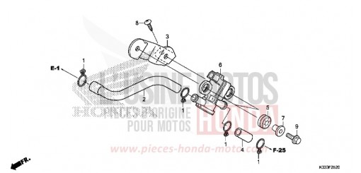 ELECTROVANNE INJECTION D'AIR CBR300RAG de 2016